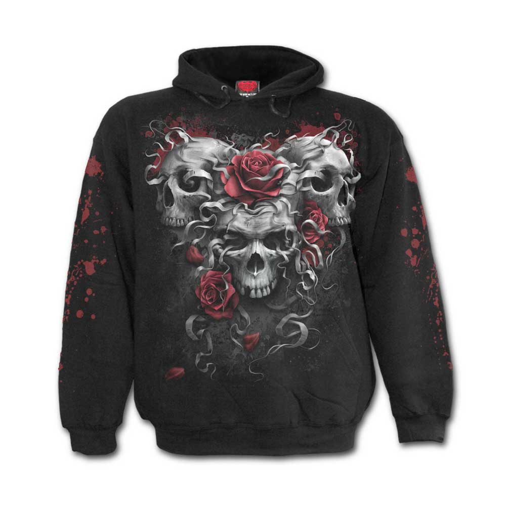 Spiral - SKULLS N' ROSES Kinder hoodie/trui - Zwart